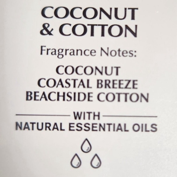 4 X Bath & Body Works Fresh Coconut & Cotton Wallflower Refills Price is firm - Picture 2 of 2